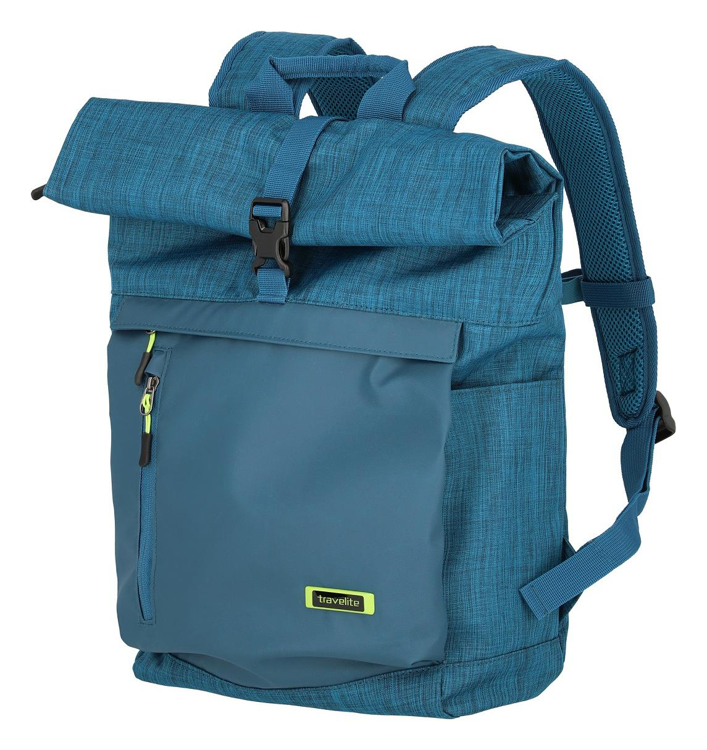 Obrázok z Travelite Proof Roll-up backpack Petrol 35 L