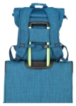Obrázok z Travelite Proof Roll-up backpack Petrol 35 L