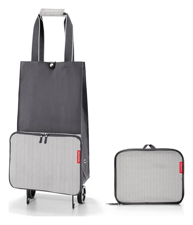 Obrázok z Reisenthel Foldabletrolley Herringbone Grey 30 L