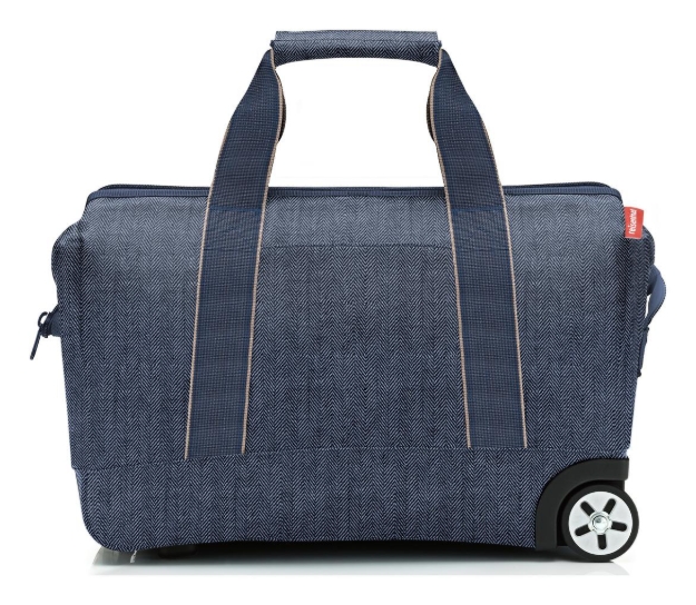 Obrázok z Reisenthel Allrounder Trolley Herringbone Dark Blue 30 L