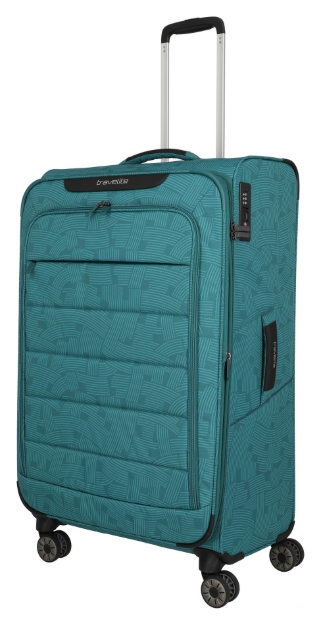 Obrázok z Travelite Skaii 4w L Print Petrol 91/98 L