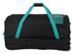 Obrázok z Travelite Basics Wheeled duffle L exp Black/petrol 98/119 L