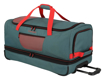 Obrázok z Travelite Basics Wheeled duffle L exp Green/orange 98/119 L