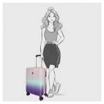 Obrázok z Enrico Benetti Havana S Purple 46 L