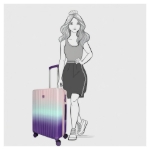 Obrázok z Enrico Benetti Havana M Purple 73 L