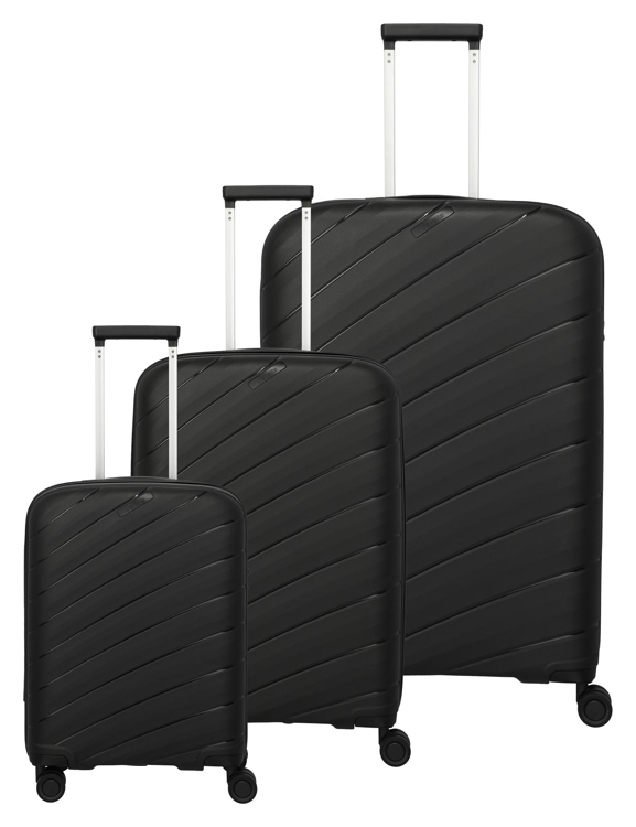Obrázok z Travelite Burano S,M,L Black S: 42 l  / 
M: 67/80 l  / 
L: 108 L