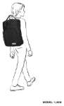 Obrázok z Enrico Benetti Aruba 62155 Black 18 L