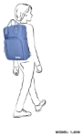 Obrázok z Enrico Benetti Aruba 62155 Jeansblue 18 L