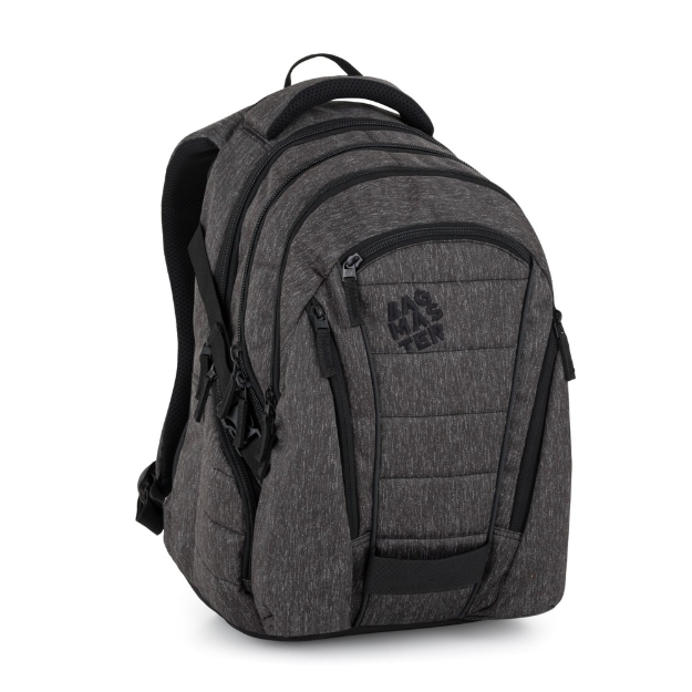 Obrázok z Bagmaster BAG 25 A studentský batoh – šedý Šedá 30 l