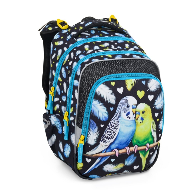 Obrázok z Bagmaster BETA 25 A školní batoh – papoušek Černá 18 l