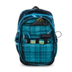 Obrázok z Bagmaster BETA 25 B školní batoh – auto Modrá