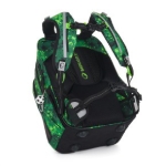 Obrázok z Bagmaster LUMI 25 B školní batoh – fotbal Zelená 18 l