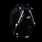 Obrázok z Bagmaster PORTO 25 A školní batoh – černo-bílý Černá 23 l