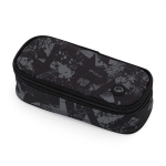 Obrázok z Bagmaster NOMAD 25 B studentský penál – černo-šedý Černá