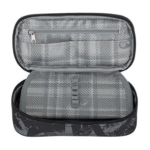 Obrázok z Bagmaster NOMAD 25 B studentský penál – černo-šedý Černá