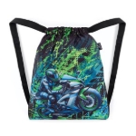 Obrázok z Bagmaster SÁČEK DOPI 25 B školní na přezůvky / tělocvik – motorka Modrá 1,5 l