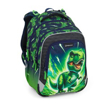 Obrázok z Bagmaster LUMI 25 C malý školní set pro prvňáčky – dinosaurus Zelená 18 l