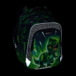 Obrázok z Bagmaster LUMI 25 C malý školní set pro prvňáčky – dinosaurus Zelená 18 l