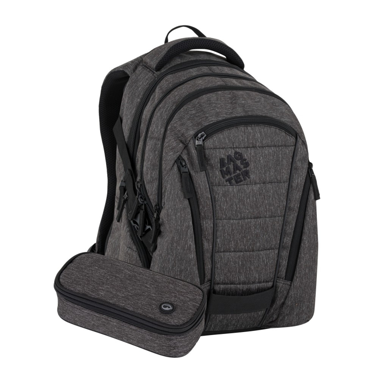 Obrázok z Bagmaster BAG 25 A studentský set – šedý Šedá 30 l