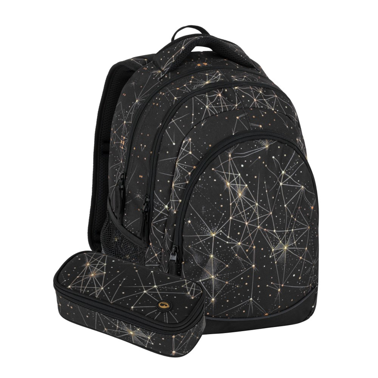 Obrázok z Bagmaster DIGITAL 25 A studentský set – vesmír Černá 22 l