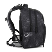 Obrázok z Bagmaster ZIPSTER 25 A studentský set – černý s bílými květy