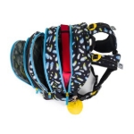 Obrázok z Bagmaster BETA 25 A velký školní set pro prvňáčky – papoušek Černá 18 l