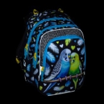 Obrázok z Bagmaster BETA 25 A velký školní set pro prvňáčky – papoušek Černá 18 l