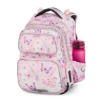 Obrázok z Bagmaster DOPI 25 A velký školní set pro prvňáčky – motýlci Růžová 18 l