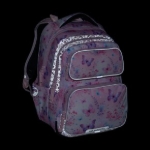 Obrázok z Bagmaster DOPI 25 A velký školní set pro prvňáčky – motýlci Růžová 18 l