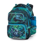 Obrázok z Bagmaster DOPI 25 B velký školní set pro prvňáčky – motorka Modrá 18 l