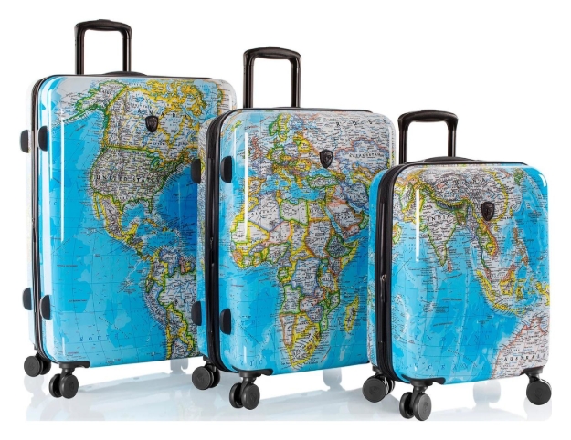 Obrázok z Heys Journey 3G S,M,L Blue Map S: 49 l / 
M: 86 l / 
L: 127 L