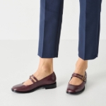 Obrázok z Tamaris 1-22131-45-537 Dámske balerínky bordó