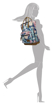 Obrázok z Enrico Benetti Santiago 46180 Navy Flower 19 L
