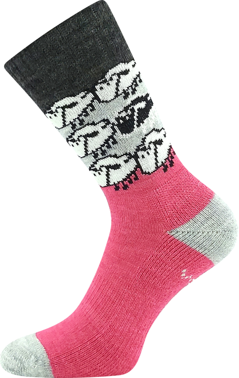 Obrázok z VOXX® ponožky Kaikoura růžová 1 pár