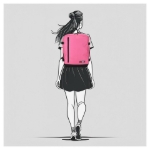 Obrázok z Enrico Benetti Amsterdam 54687 Fuchsia 24 L