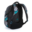 Obrázok z Bagmaster BAG 21 B studentský batoh - zeleně modrý Šedá 30 l