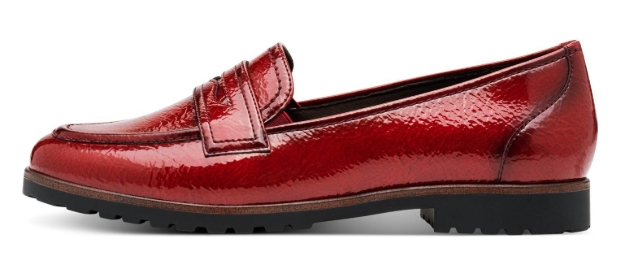 Obrázok z Tamaris 1-24239-42-524 Dámske mokasíny červené