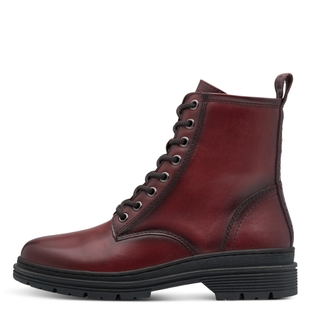 Obrázok z Tamaris 1-25230-41-500 Dámska členková obuv červená