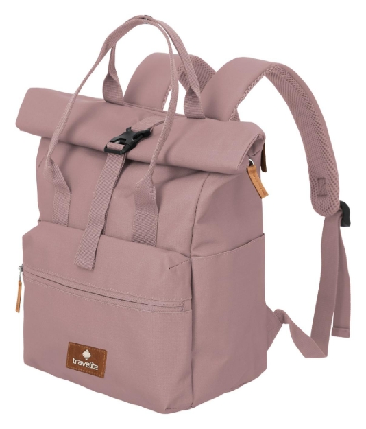 Obrázok z Travelite Basics Short Handle Roll-up Smoky rose 11/14 L