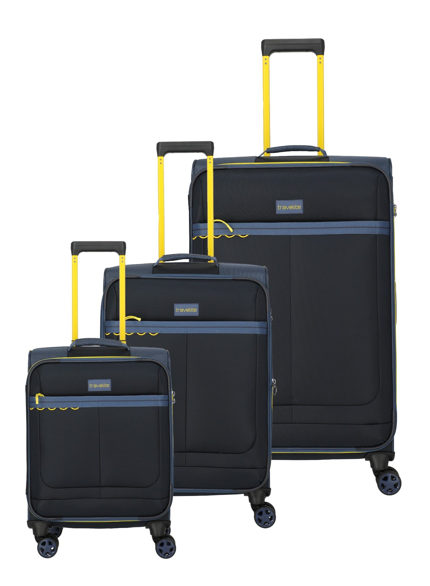 Travelite Color Craze S,M,L Navy S: 36 l / M: 61/66 l / L: 86 L TRAVELITE-8000040-20