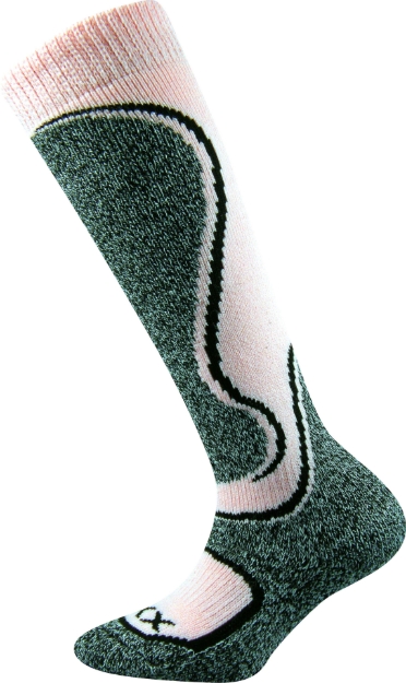 Obrázok z VOXX Podkolenky dětské zimní CARVING lyžařské RŮŽOVÉ