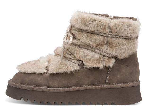 Obrázok z Tamaris 1-26475-45-341 Dámska zimná členková obuv taupe