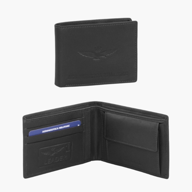 Obrázok z Peněženka Aeronautica Militare New Eagle AM-241-01 černá