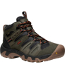 Obrázok z KEEN HEADOUT MID WP Man Pánske trekové topánky black olive/fossil orange