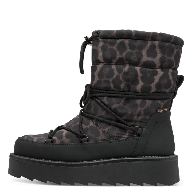 Obrázok z Tamaris 1-26846-45-090 Dámske snehule black / leopard