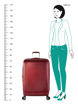 Obrázok z Heys Portal Smart L Burgundy 105 L