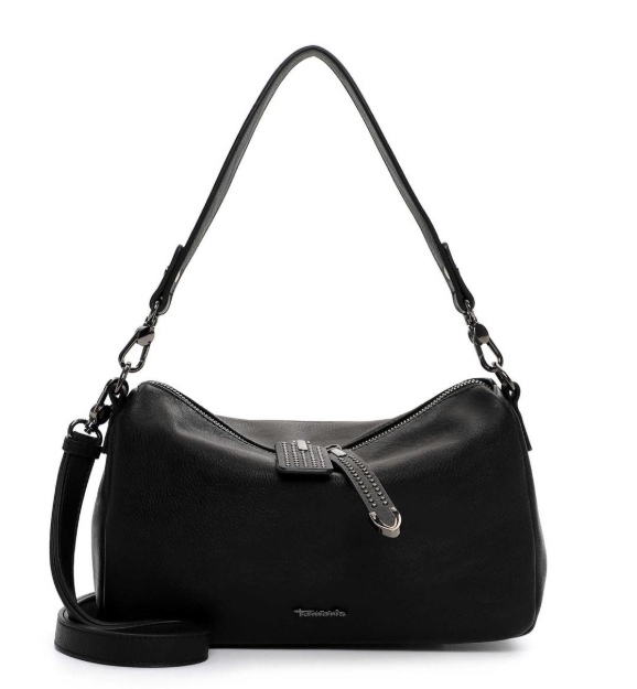 Obrázok z Tamaris Glenn 34191-100 Black Dámska kabelka cez rameno čierna 4,5 L