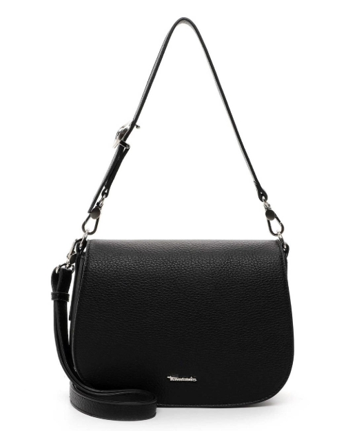 Obrázok z Tamaris Geogie 33903-100 Black Dámska kabelka cez rameno čierna 3 L