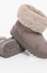 Obrázok z Tom Tailor 8490220002 Dámska zimná členková obuv mud
