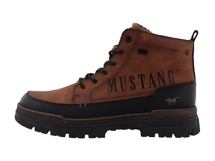 Obrázok z Mustang 15M0101004 Pánske zimné členkové topánky hnedé